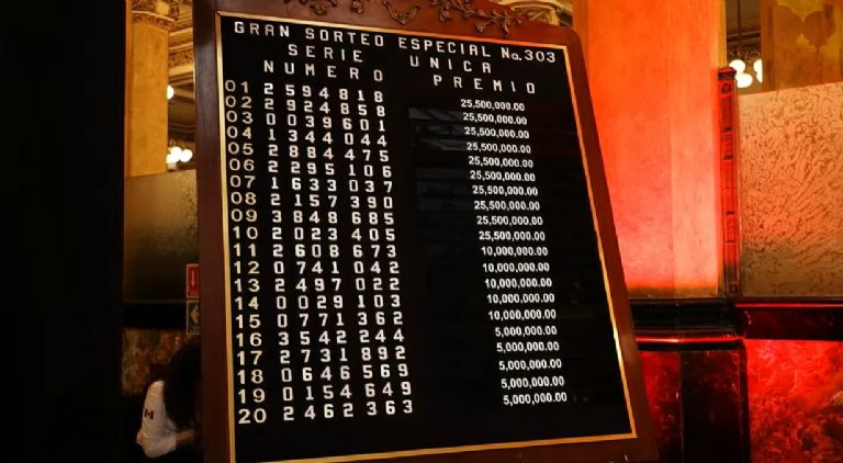 Premios Gran Sorteo Especial No. 303