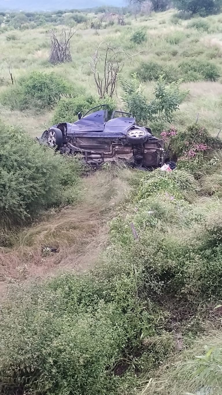 Así quedó el vehículo