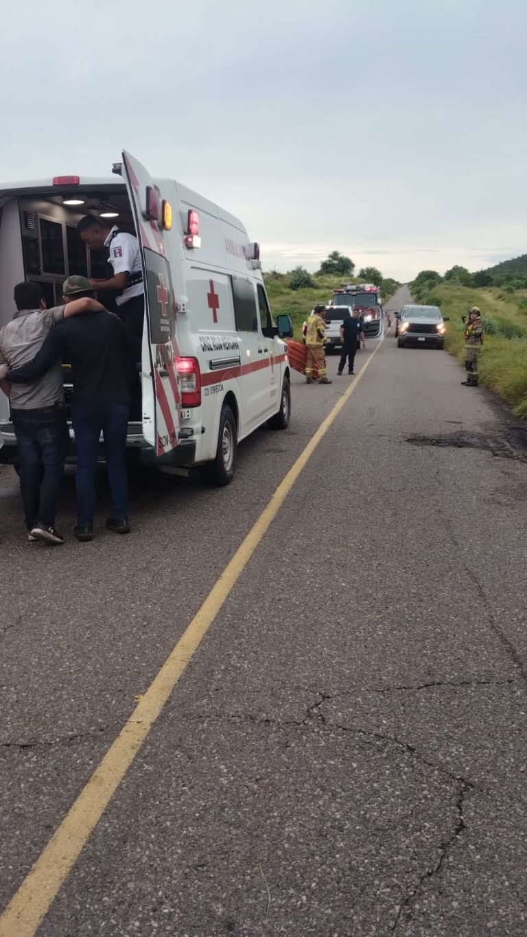 Cruz Roja en el lugar