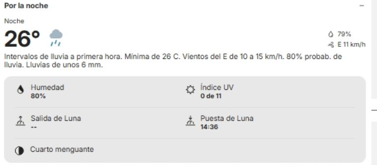 Lluvias para esta noche en Ciudad Obregón