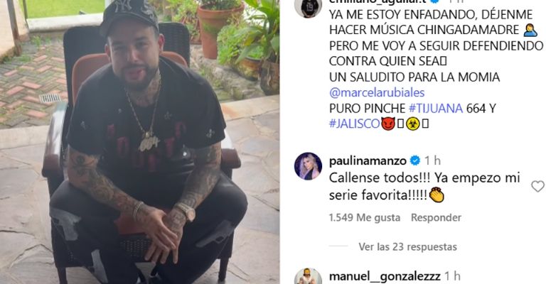 Emiliano Aguilar arremete contra Marcela Rubiales por defender a Leonardo Aguilar