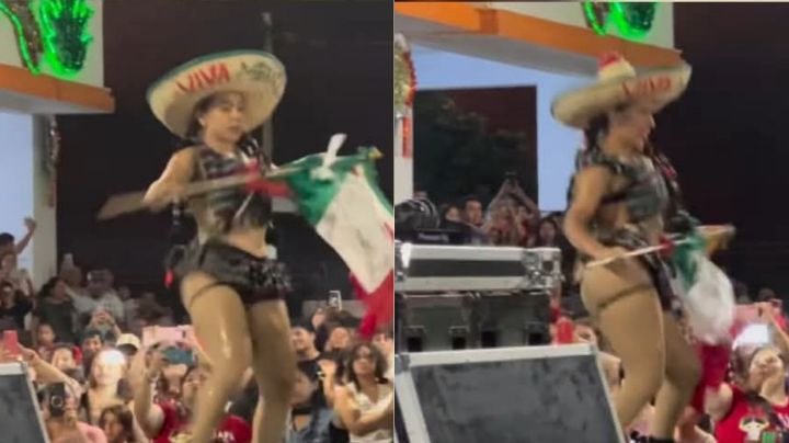 VIDEOS: En Chiapas contratan a bailarines exóticos para festejo de Grito de Independencia; causa polémica