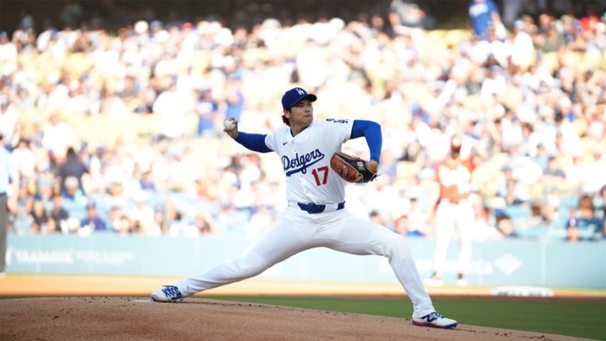Shohei Ohtani se sube a la loma por Los Angeles Dodgers; se enfrentará a los Phillies