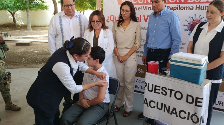 Inicia vacunación contra el virus del papiloma humano para infantes en Sonora