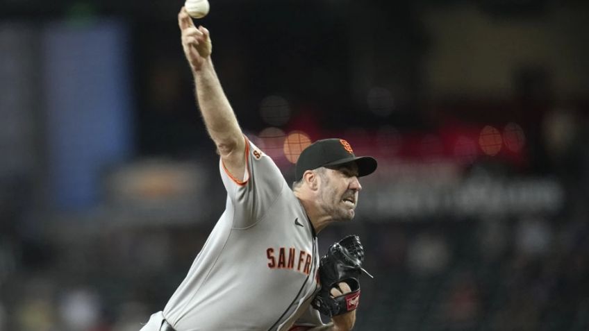 Pfaadt y Verlander intercambian ceros en duelo monticular y los Giants vencen a Dbacks