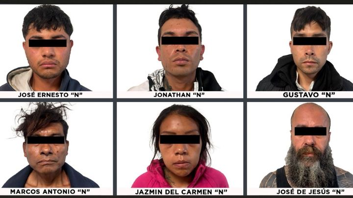 Aterrorizaban a comerciantes: Caen seis miembros de banda de extorsionadores en Edomex