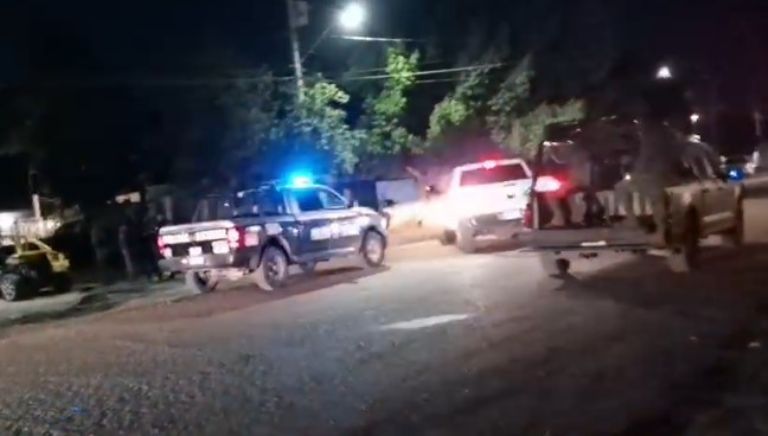 Corporaciones de seguridad resguardaron el lugar de los hechos