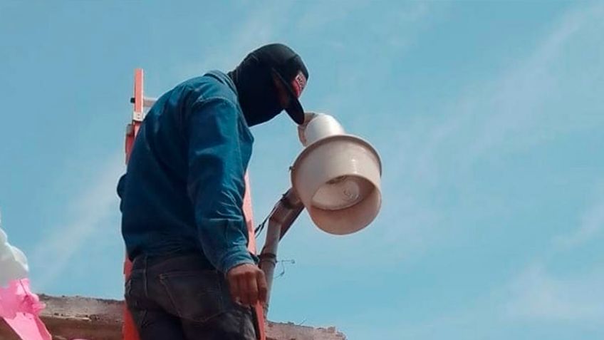 Ayuntamiento de Navojoa logra cubrir el rezago de lámparas para el alumbrado público