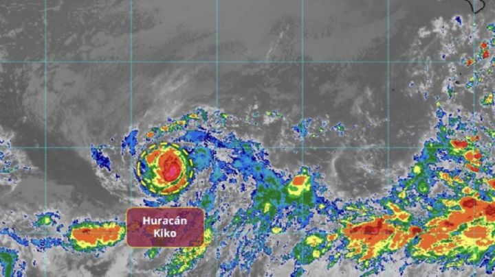 Huracán 'Kiko' es categoría 1 HOY: ¿Tendrá efectos en México? Conagua informa