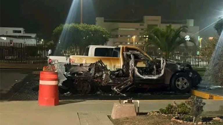 Sujetos armados atacan instalaciones en Ensenada