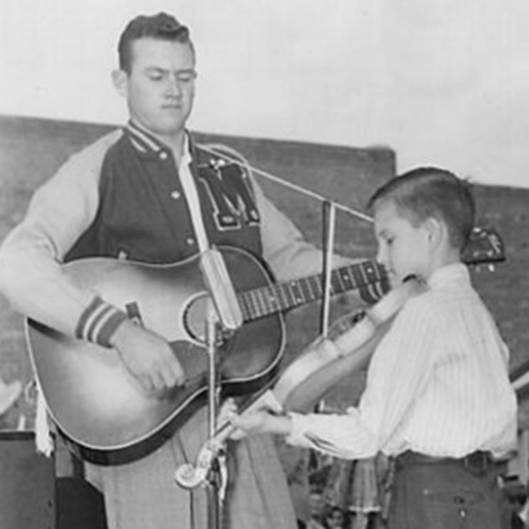 Sonny Curtis cuando era niño 