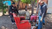 Foto ilustrativa de la nota titulada: Brigadistas retiran cuatro toneladas de charros de un patio en Navojoa