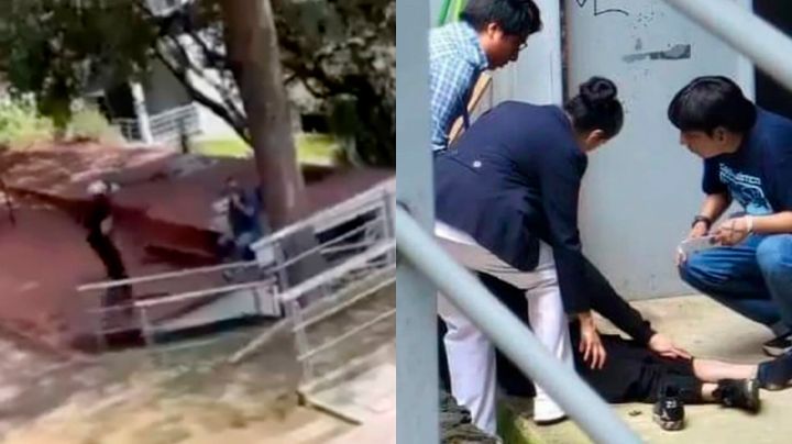 VIDEOS: Así fue como estudiante apuñala y mata a su compañero en el CCH Sur