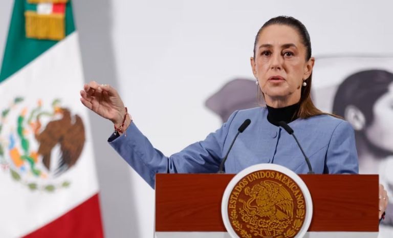 La presidenta de México señaló que la FGR ya atrajo el caso. Foto: Facebook