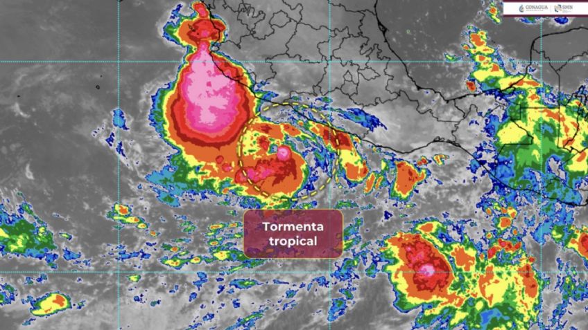 Tormenta tropical 'Narda' traerá LLUVIAS a México HOY 22 de septiembre: Estados afectados