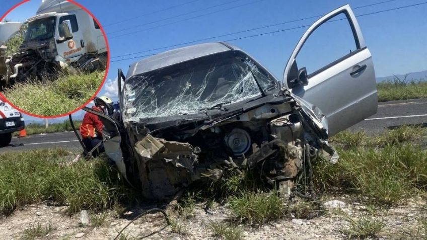 Mujer sale proyectada y pierde la vida durante fatal accidente carretero en Coahuila