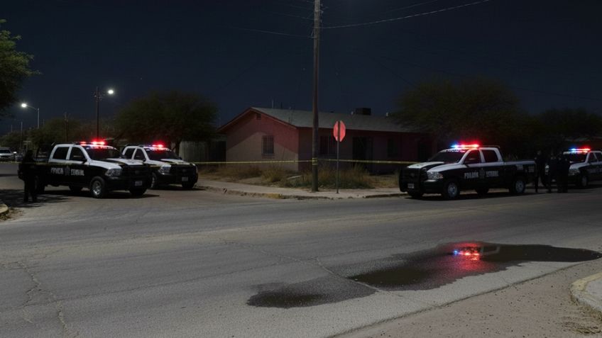 Intensa movilización policial tras ataque armado en colonia Cajeme de Ciudad Obregón