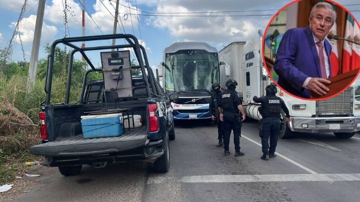 Balean camioneta de hija de Rubén Rocha Moya en Culiacán; hieren de gravedad a escolta