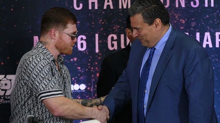 Mauricio Sulaimán 'defiende' al 'Canelo' Álvarez por su derrota ante Terrence Crawford