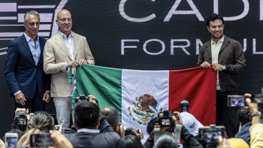 Sergio 'Checo' Pérez llega a fábrica de Cadillac F1; trabajará en sesiones de simulador