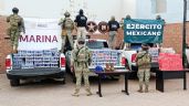 Foto ilustrativa de la nota titulada: Catean casa del narco al norte de Sonora; hallan droga, cerveza, cigarros y equipo táctico