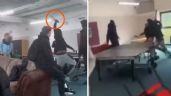 Foto ilustrativa de la nota titulada: (VIDEO) Joven amenaza con un machete a los estudiantes de un colegio en Inglaterra