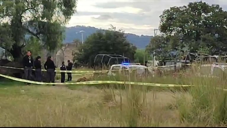 El lugar donde fue localizado el cuerpo de la fémina