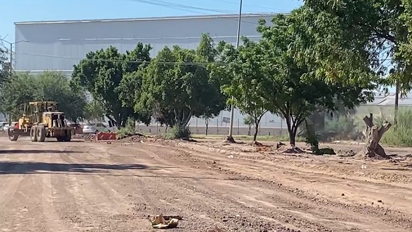 Ciudad Obregón: Prevén concluir en diciembre la primera etapa de rehabilitación del bulevar Circunvalación