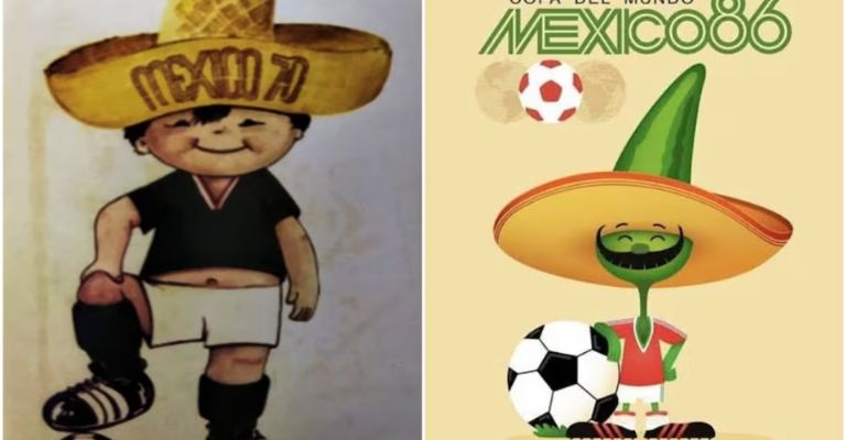 Mascotas del mundial de 1970 y 1986 