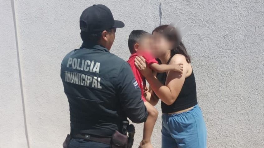 Localizan a pequeño de 3 años que caminaba solo por las calles al norte de Hermosillo