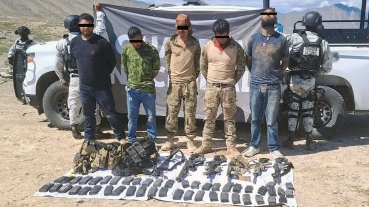 Tras enfrentamiento armado, caen seis sicarios atrincherados y con arsenal en Chihuahua