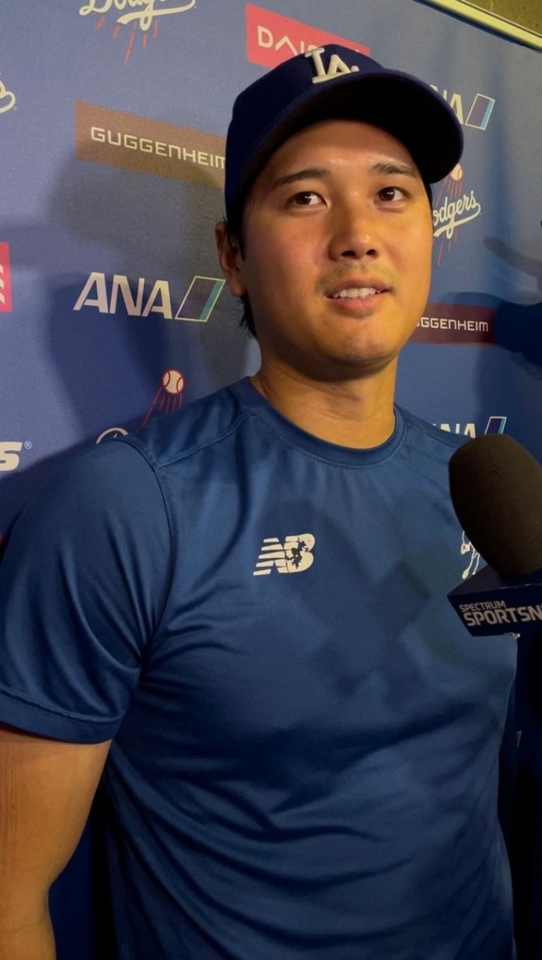 Shohei Ohtani confesó para Tribuna que el apoyo cuando juega de gira, en ocasiones le motiva