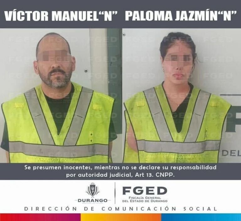 Detienen a mamá y padrastro de Paloma Nicole, niña que murió tras cirugía estética