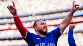 Foto ilustrativa de la nota titulada: Alejandro Kirk se viste de héroe; Blue Jays vencen a los Rays y ganan el titulo divisional