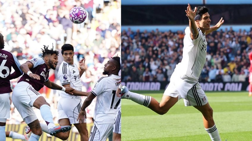 Raúl Jiménez anota gol pero abandona el partido por lesión; el Fulham cae ante el Aston Villa