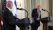 Foto ilustrativa de la nota titulada: Trump anuncia que Israel se retirará de Gaza "por etapas"; presenta plan de paz tras encuentro con Netanyahu