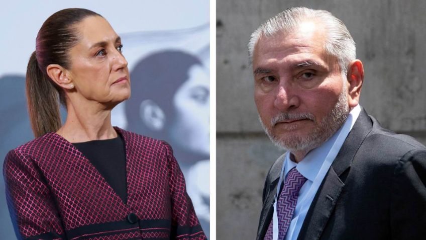 Claudia Sheinbaum niega 'fuego amigo' contra Adán Augusto: "No filtramos documentos"