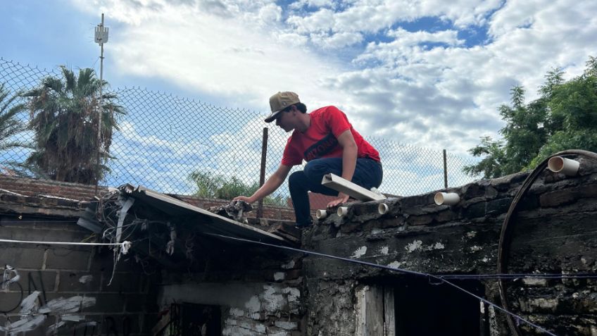Lluvias dañan viviendas en municipios de la Región del Mayo