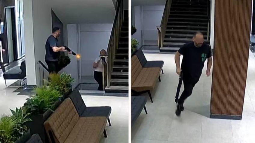 FUERTE VIDEO: Sujeto acude al trabajo de su expareja y la asesina a balazos en Turquía