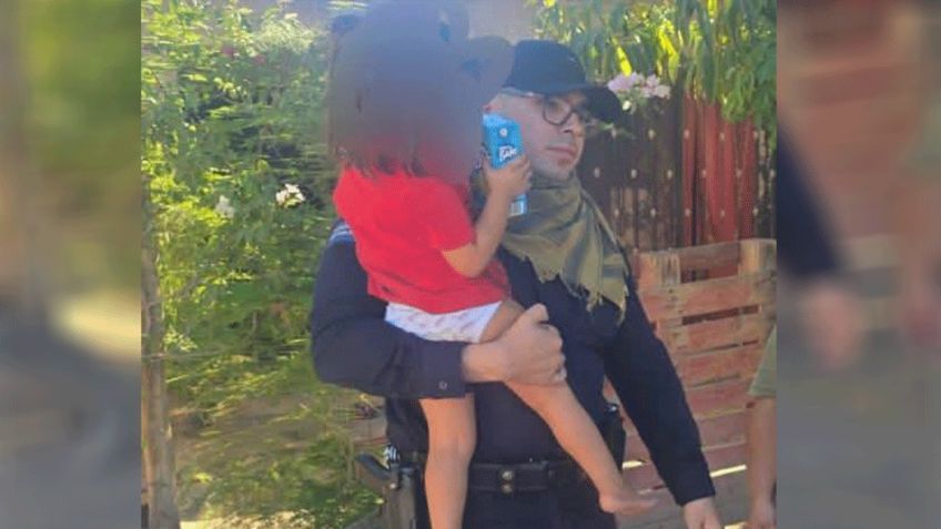 Pequeña es resguardada por autoridades tras llegar sola a preescolar en Hermosillo