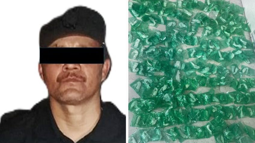 Golpe al narcomenudeo en Sonora: Detienen a sujeto con un arma y 4 mil dosis de droga