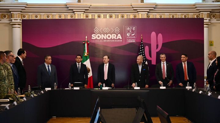 Refuerzan Alfonso Durazo y Claudia Sheinbaum estrategia de seguridad binacional en Sonora