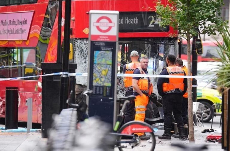 El accidente movilizó a elementos de diferentes órdenes. Foto: Facebook