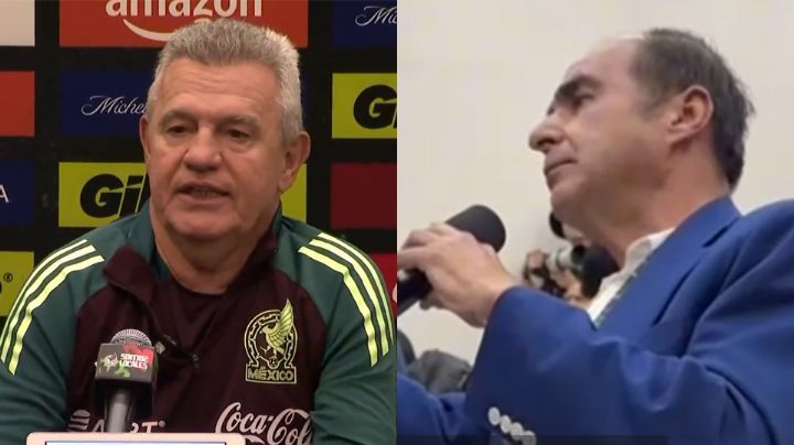 "Pin.. chismoso": 'Vasco' Aguirre 'confrontó' David Medrano en conferencia de prensa