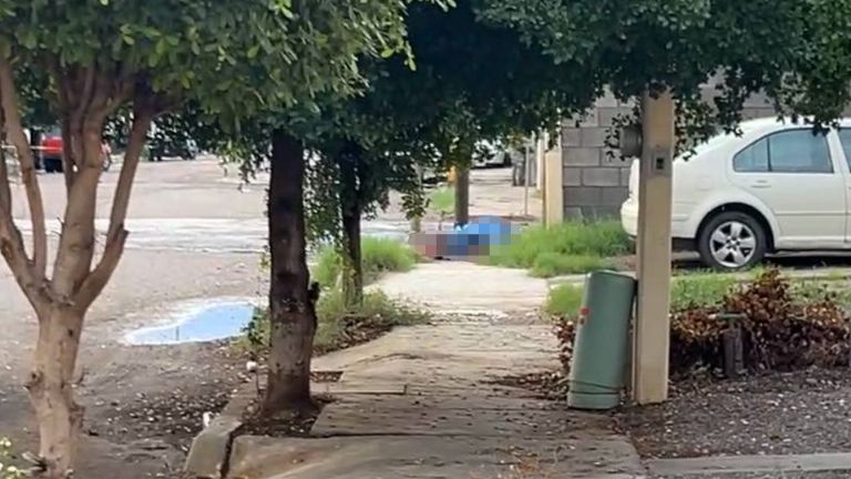 Asesinan a ciclista en la colonia Torre de París en Ciudad Obregón