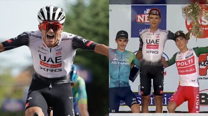 Llegó la décima; Isaac del Toro gana GP Industria y Artigianato; rompe récord del UAE Team