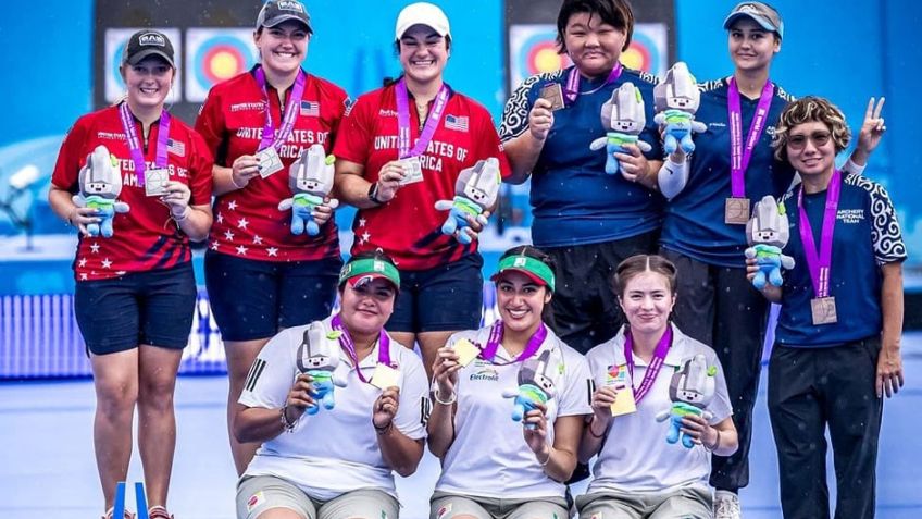 Histórica medalla de oro para México en un Campeonato Mundial de Tiro con Arco