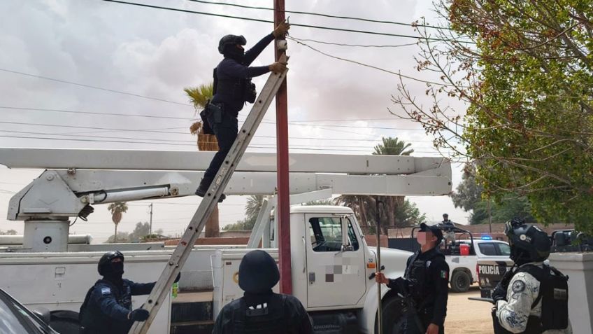 Lucha contra el crimen: Retiran 23 cámaras de vigilancia irregulares al norte de Sonora