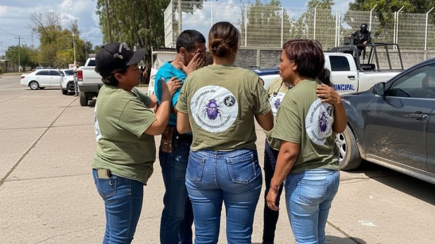 Liberan a padre buscador 'levantado' en Zacatecas; así se reencontró con su colectivo