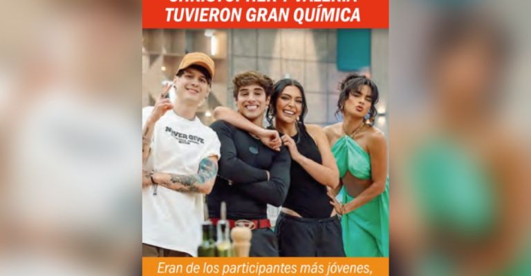 Valeria Cuevas dejaría a su prometido por compañero en Top Chef VIP